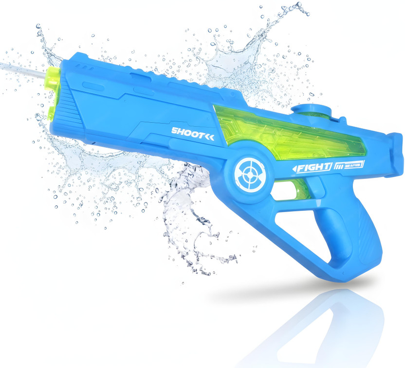 Toybot Big Electric Water Gun Toy with Auto Water Absorption 25Ft Range 500ML Kids Holi Water Gun(Blue)