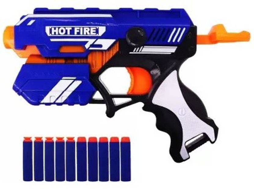 MANIORZO Hot Fire Blaze Storm Foam Blaster Gun Toy, Safe and Long Range Shooting Gun Toy Guns