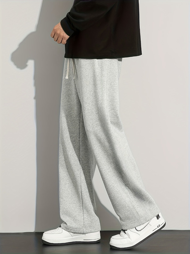 Dockstreet Striped Men White Track Pants