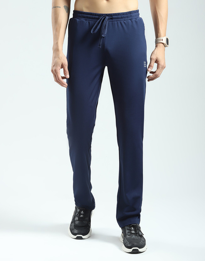 Rock.it Rock.it Solid Men Blue Track Pants - Flipkart Deal