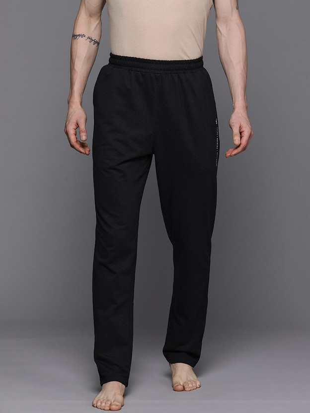 HRX by Hrithik Roshan Solid Men Black Track Pants