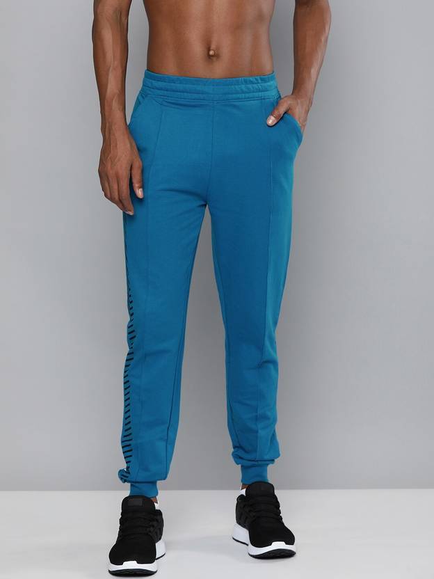 HRX by Hrithik Roshan Printed Men Blue Track Pants Buy HRX by Hrithik