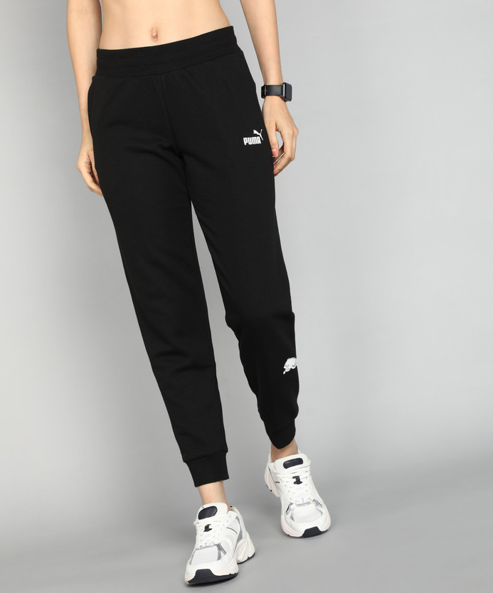 puma core fleece track pants womens