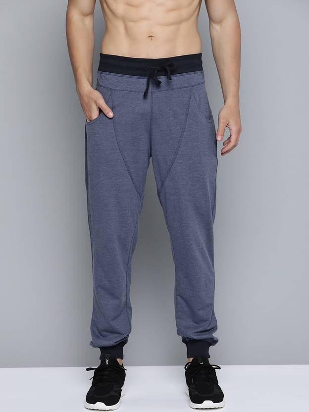HRX by Hrithik Roshan Solid Men Blue Track Pants Buy HRX by Hrithik