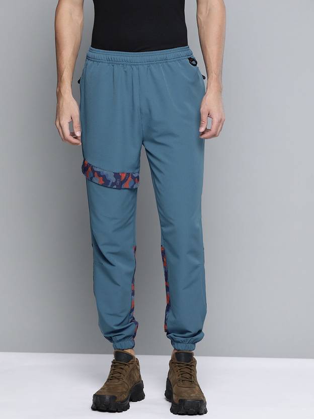 HRX by Hrithik Roshan Solid Men Dark Blue Track Pants Buy HRX by