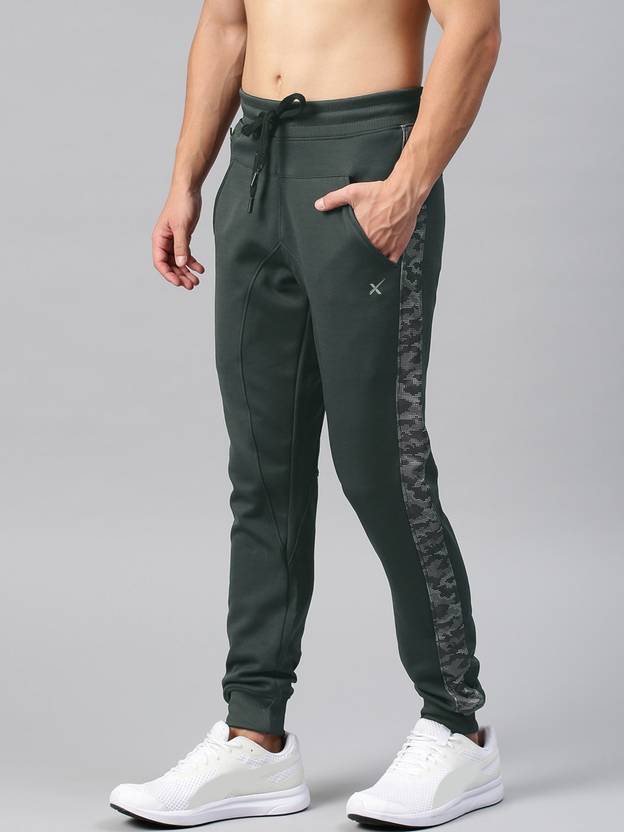 HRX by Hrithik Roshan Solid Men Grey Track Pants Buy HRX by Hrithik