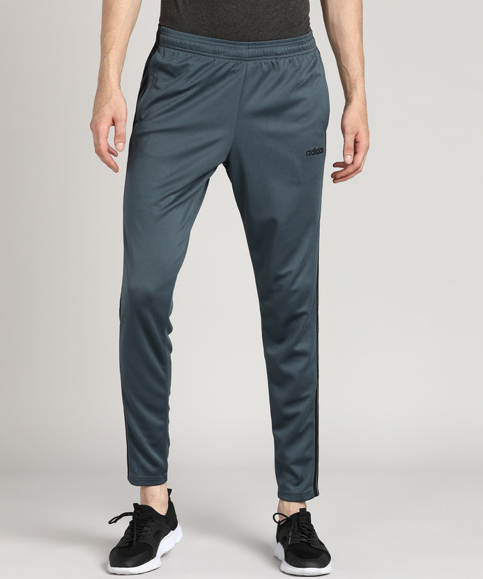 ADIDAS Solid Men Grey Track Pants - Buy