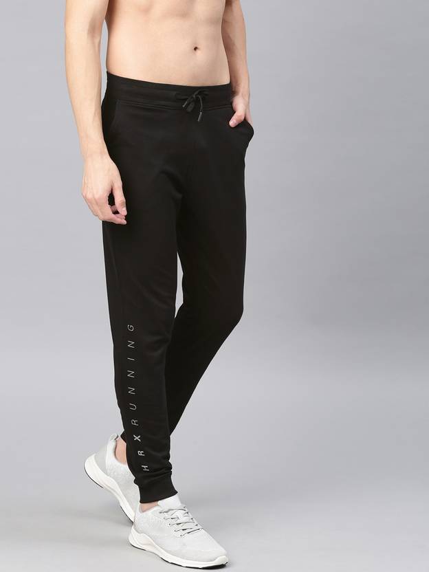 HRX by Hrithik Roshan Solid Men Black Track Pants Buy HRX by Hrithik