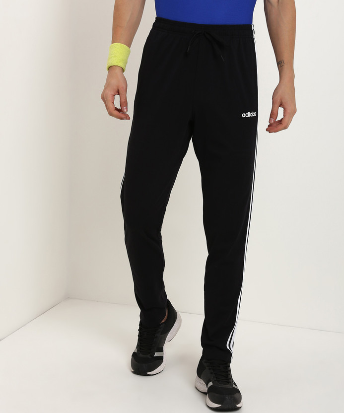 Adidas solid men track pants clearance