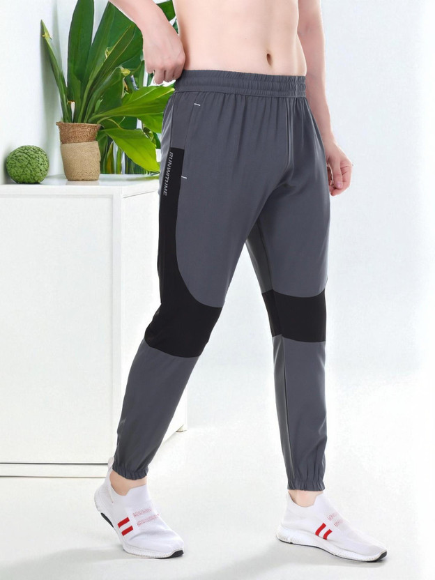 MR MAGISTER SPORTS Solid Men Grey Track Pants
