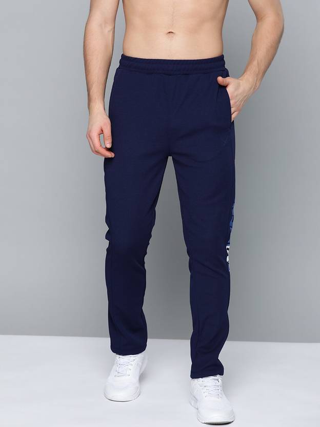 HRX by Hrithik Roshan Solid Men Dark Blue Track Pants Buy HRX by