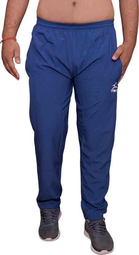 DWG Solid Men Blue Track Pants - Buy DWG Solid Men Blue Track Pants ...