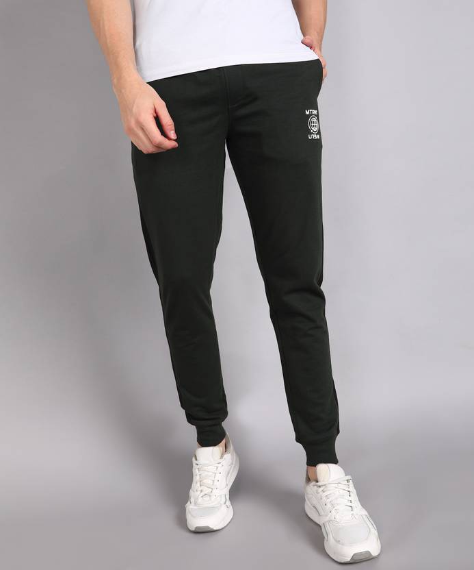 METRONAUT Colorblock Men Dark Green Track Pants - Buy METRONAUT Colorblock Men Dark Green Track