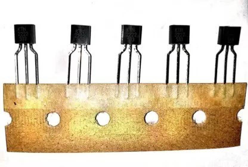 WHO 2N/2222 BJT NPN TRANSISTOR,5PCS,TO92,SWITCHING TRANSISTOR NPN