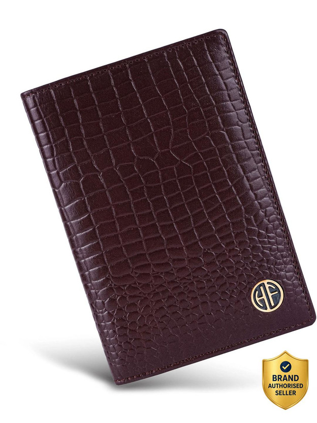 Hammonds Flycatcher Leather Passport Holder(Brown)