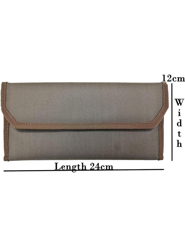 SB SB GRAND travel document Holder for Cheque book Passbook Credit Debit Card Passport etc(Brown) - Flipkart Deal