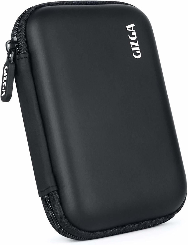 Gizga Essentials Travel Organizer Pouch for Data Cable, Pen Drives, Memory Card, Earphones(Black)