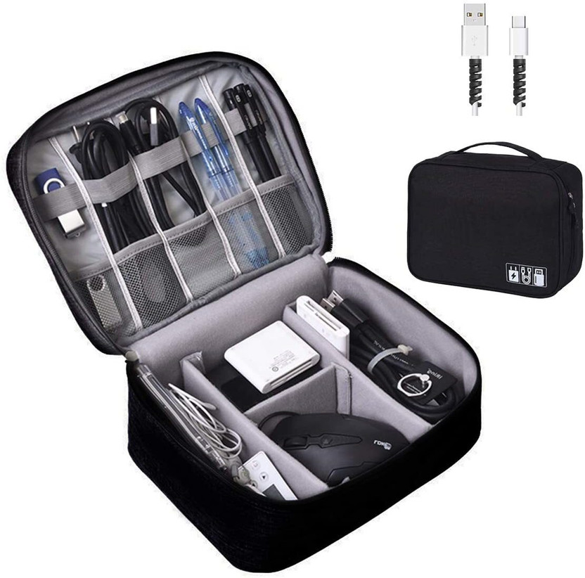 MOSHTU MOSHTU Accessories Bag Travel Electronics Accessories Organiser for Cables, Accessories(Multicolor) - Flipkart Deal