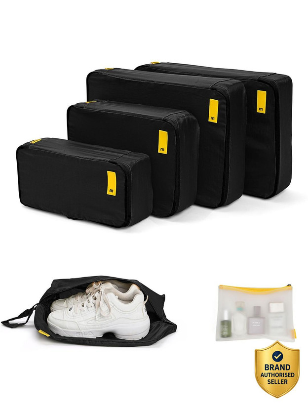 Mokobara Mokobara The Packing Cubes (Set of 6)(Black) - Flipkart Deal