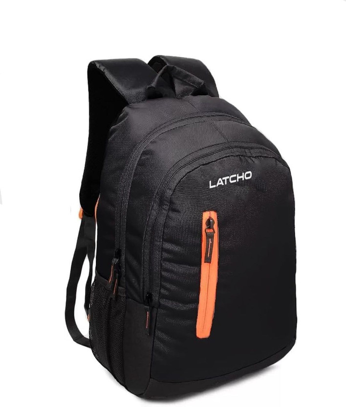 LATCHO Laptop Bag, Daypack, Backpack, College bags, For Men and Women 18 liters Waterproof Daypack(Black, 19 L)