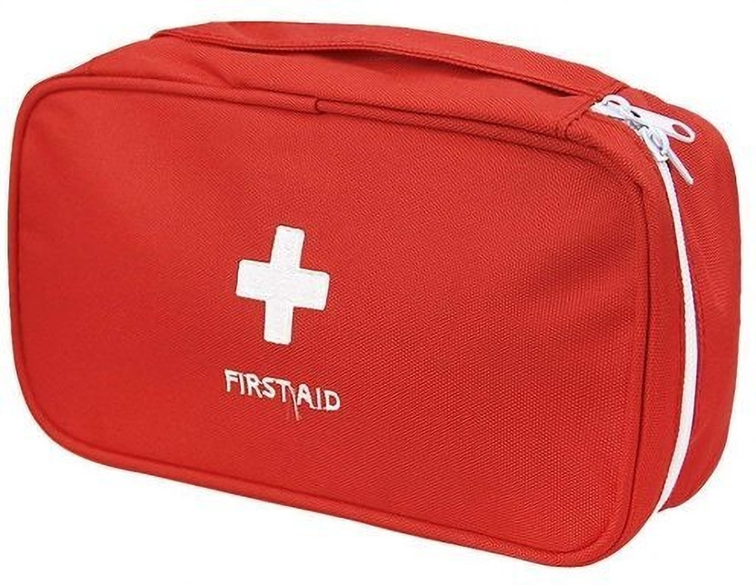 AVMeTraders Travel Medicine Pouch Emergency First Aid Kit Box Organizer with Medicine First Aid Kit(Home, Sports and Fitness, Vehicle, Workplace)