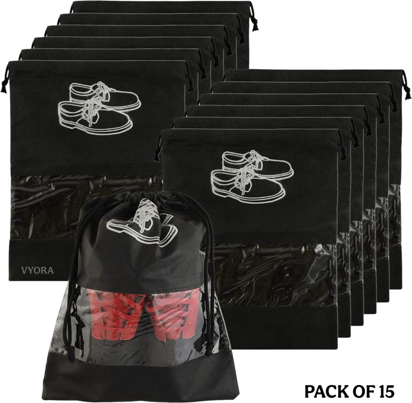 VYORA Shoe Pouch(Black)