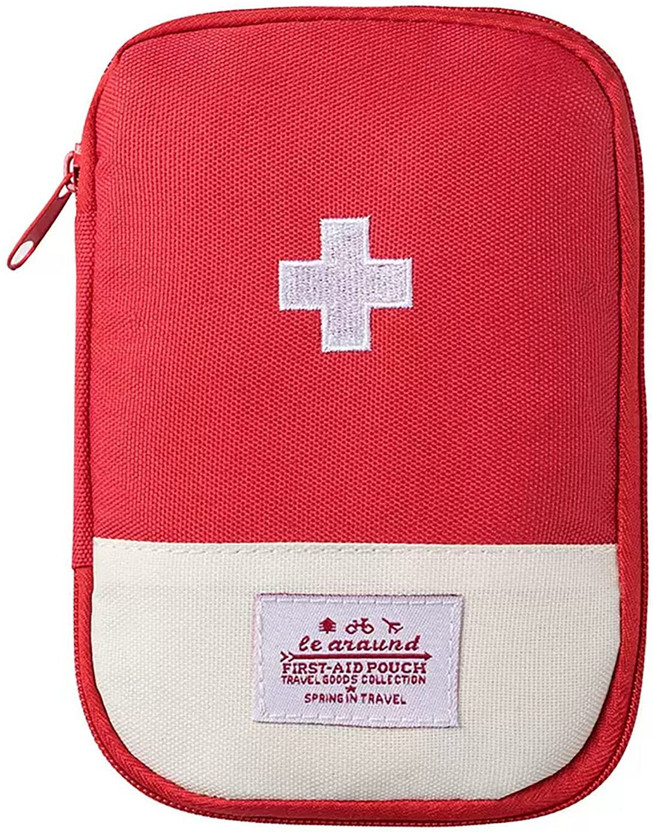 Freven Travel Mini First Aid Pouch For Outdoor Medical Bag First Aid Kit(Home, Sports and Fitness, Workplace)