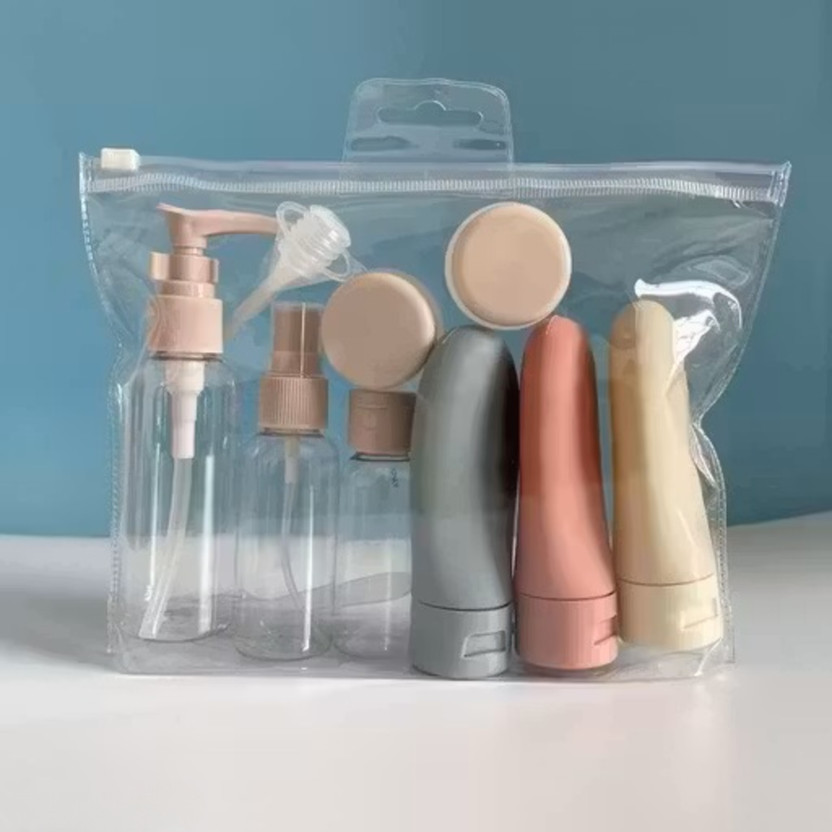 GHERIYO Travel Bottles Kit for Toiletries Organizer(11pcs) Travel Toiletry Kit(Multicolor)