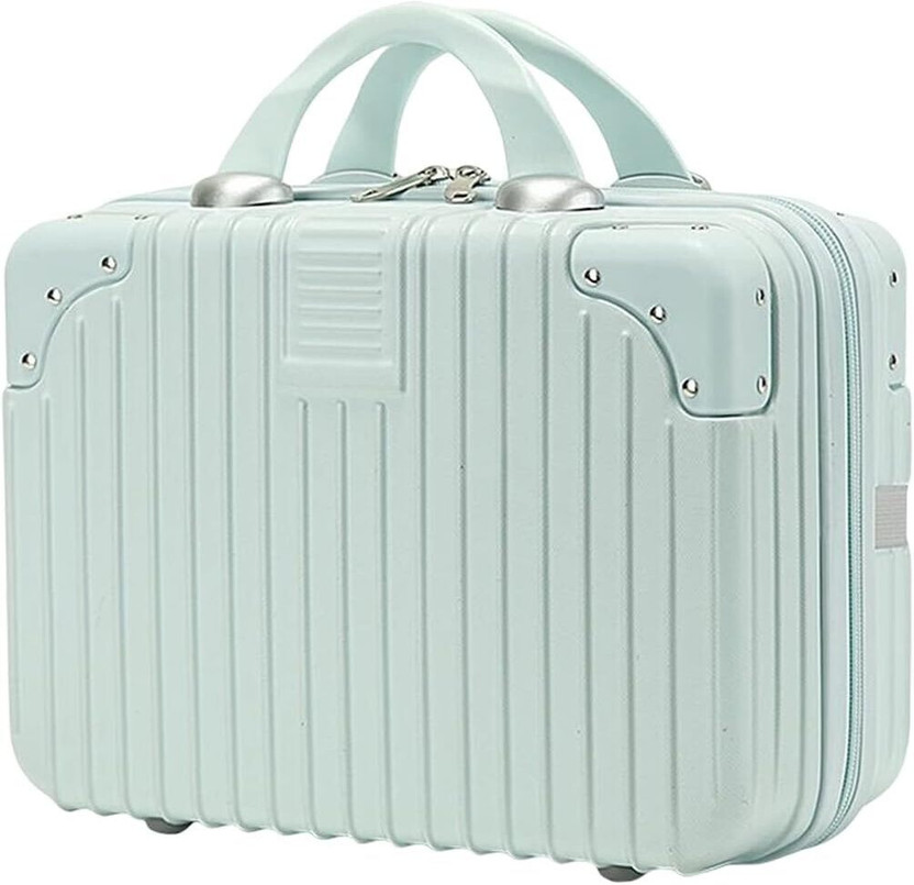 SUNBEET Portable Makeup Travel Case Hand Luggage, Suitcase Elastic Travel Travel Toiletry Kit(Blue)