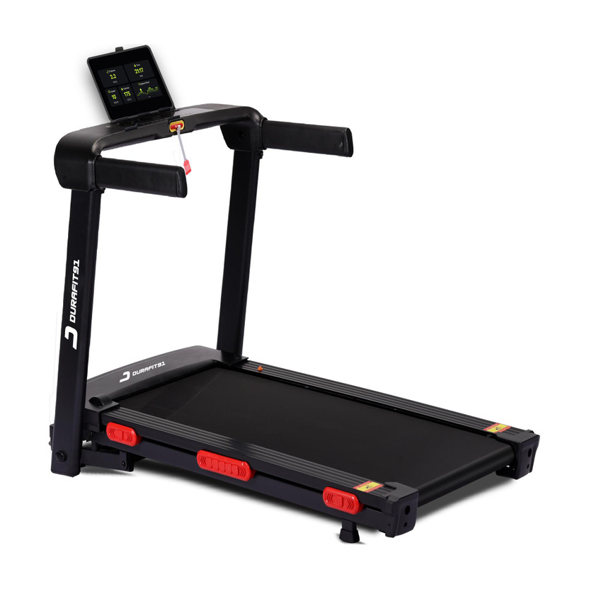Durafit91 Hike 6 HP Peak|25-Auto Incline| 18Km Speed Treadmill (Max Weight:150 kg)