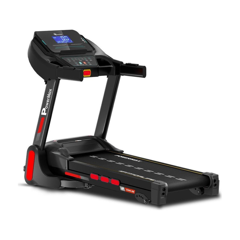 Powermax Fitness TDM-98 4HP Motor 110kg Foldable & Shock Absorption for Home Treadmill (Max Weight:110 kg)