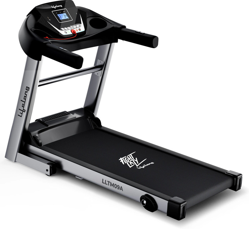 Lifelong Fit Pro 4 hp with Heart Rate Sensor Motorized Treadmill (Max Weight:100 kg)