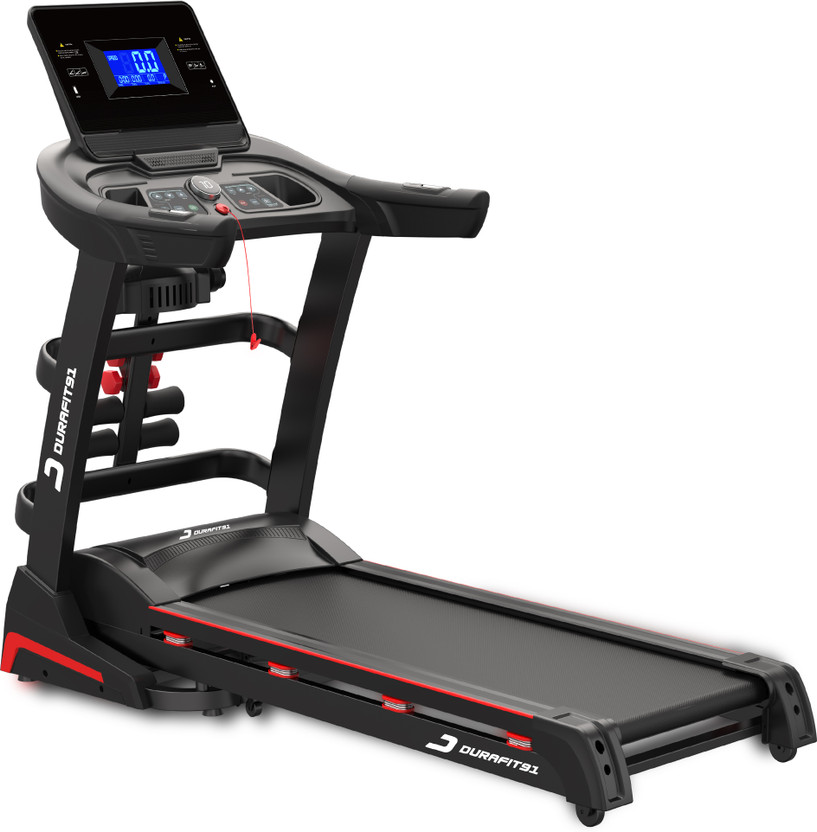 Durafit91 Durafit91 Panther Pro Multifunction 5.5HP Peak MaxWeight:140Kg |15Level Incline|18km Speed Treadmill (Max Weight:140 kg) - Flipkart Deal