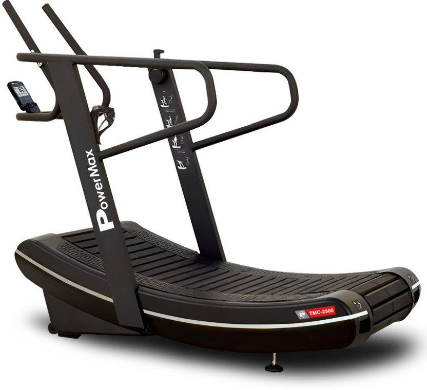 Powermax Fitness TMC-2500 Non-Motorised Commercial Curve Machine for Hotel, Villa, Home, Gym Treadmill (Max Weight:150 kg)