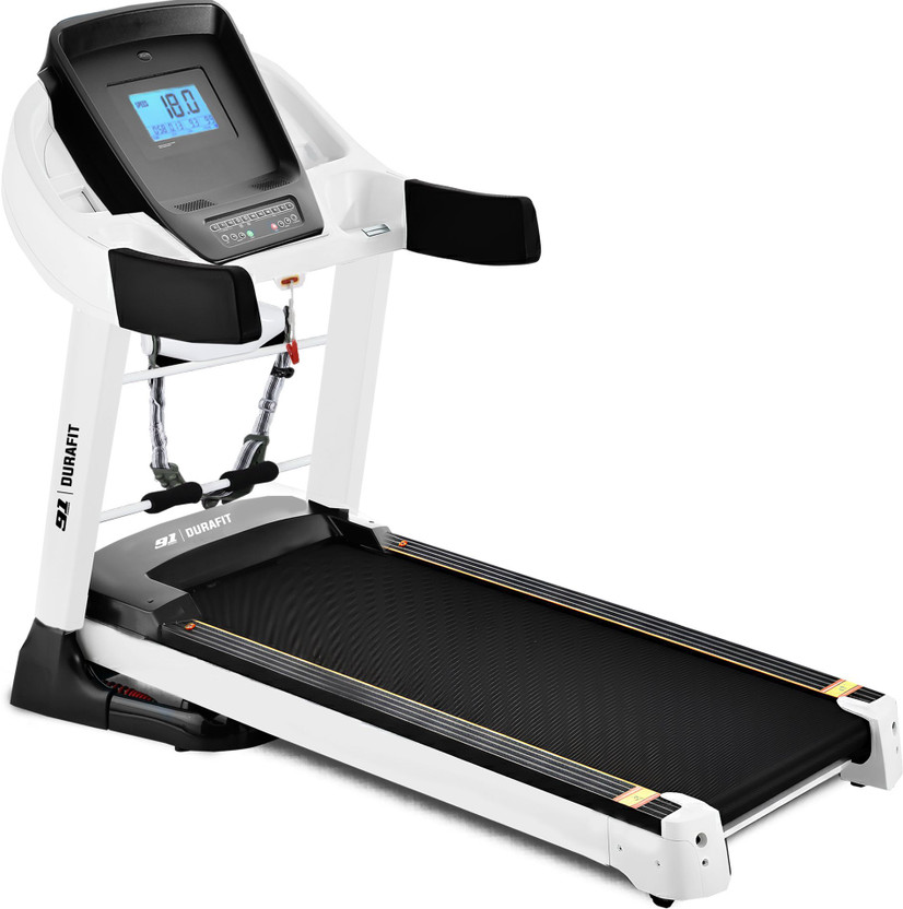 Durafit Ranger Multifunction 7HP Peak DC 150Kg User Weight| 18Level Incline| 18Km Speed Treadmill (Max Weight:150 kg)