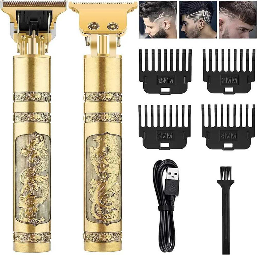 Totthar Totthar Hair Trimmer XY165 Trimmer 120 min  Runtime 4 Length Settings(Gold) - Flipkart Deal