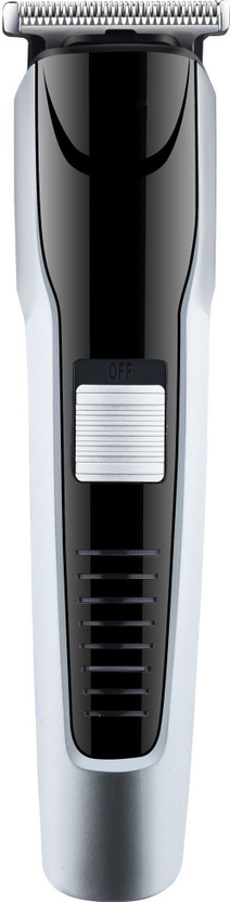 Misuhrobir Trimmer Fully Waterproof Trimmer 90 min  Runtime 5 Length Settings(Black, Silver)