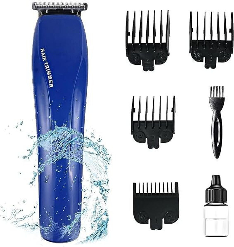 FENOZA Body Grooming Hair Clipping 528 Shaver For Men, Women (Blue) Trimmer 60 min  Runtime 4 Length Settings(Blue)