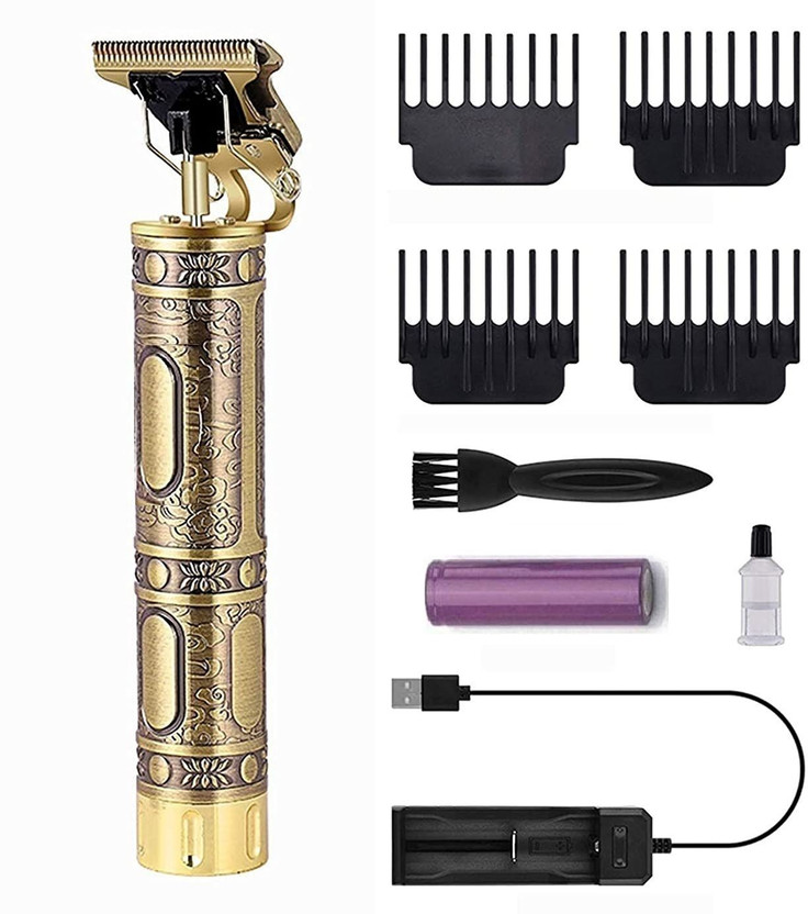 Totthar Totthar Hair Trimmer XY254 Trimmer 60 min  Runtime 4 Length Settings(Gold) - Flipkart Deal