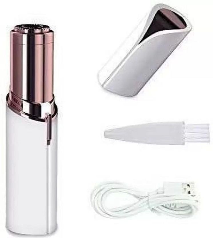 Rajkuvar GOLD PLATED-Flawless Electric Hair Removal, Face Hair Remover Machine For Women Trimmer 90 min Runtime 0 Length Settings - Image 4