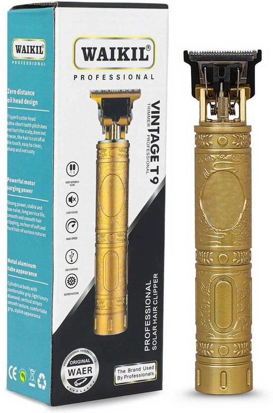 WAIKIL Hair Removal Machine.L Trimmer 18 min  Runtime 4 Length Settings(Gold)