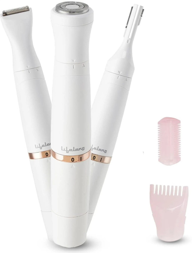 AUTH LIFELONG LLPCW30 Grooming Kit 60 min  Runtime 3 Length Settings(White)