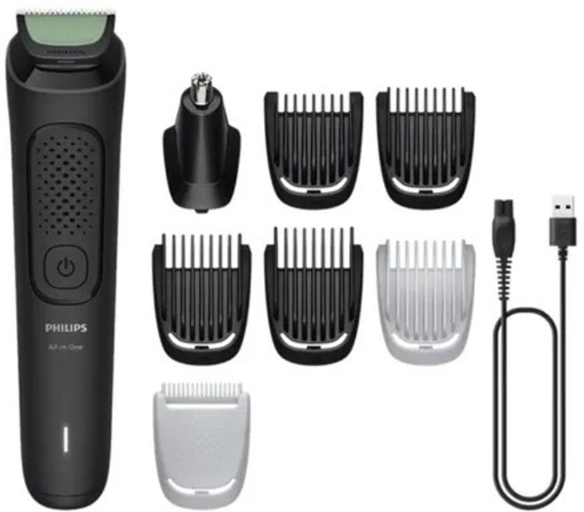 PHILIPS MG3917/15 Grooming Kit 60 min  Runtime 12 Length Settings(Black)