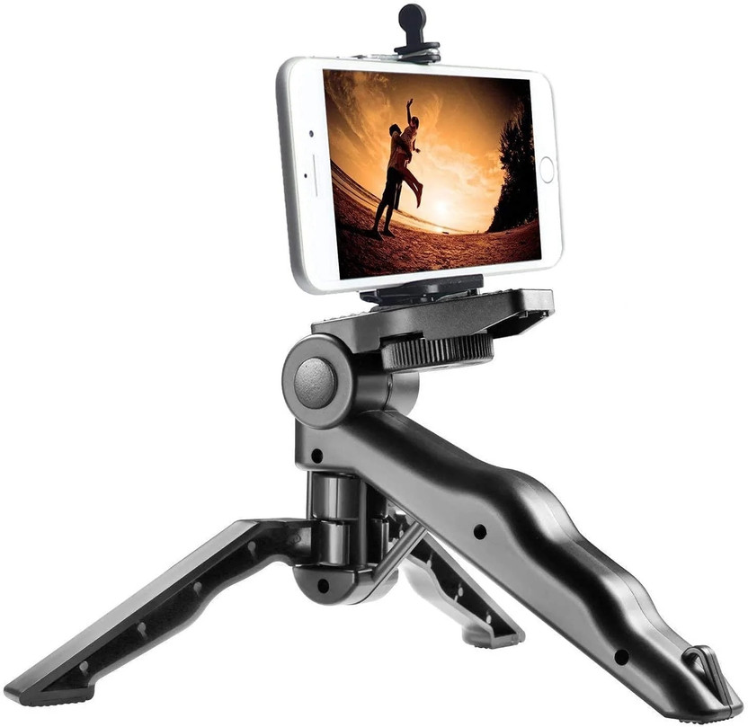 FITRIC AL-2 Vlogging Kit Recording YouTube Videos, Podcasting, Content Creation Monopod Tripod Kit, Monopod Kit, Tripod(Black, Supports Up to 450 g)