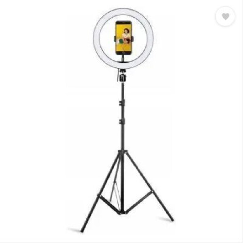 MOTOFLY MOTOFLY Ring Light 10 feet with stand Ring Flash(Black) - Flipkart Deal