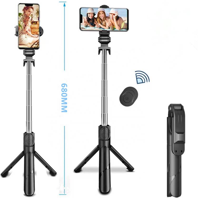 BAMICO Extendable XT02 Selfie Stick Bluetooth Tripod Selfie Stick