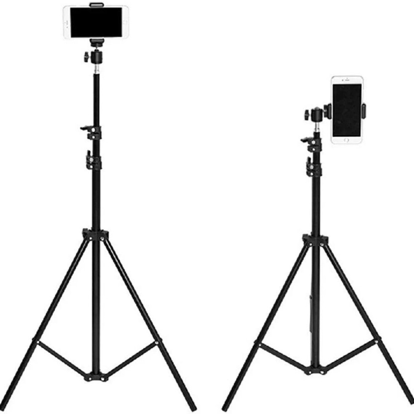 Flipkart Flipkart SmartBuy 7 Feet Aluminum Alloy Studio Light Stand Tripod (Black, Supports Up to 10000 g) Tripod(Black, Supports Up to 10000 g) - Flipkart Deal