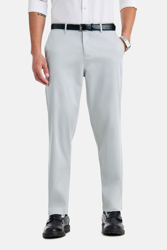 Snitch Snitch Comfort Fit Men Grey Trousers - Flipkart Deal