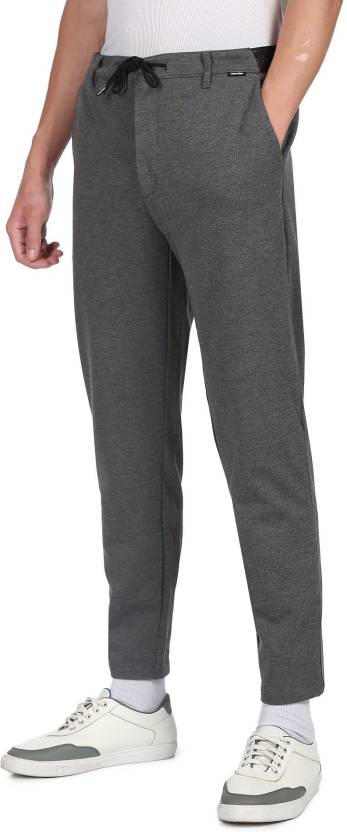 Calvin Klein Jeans Tapered Men Grey Trousers - Buy Calvin Klein Jeans  Tapered Men Grey Trousers Online at Best Prices in India 