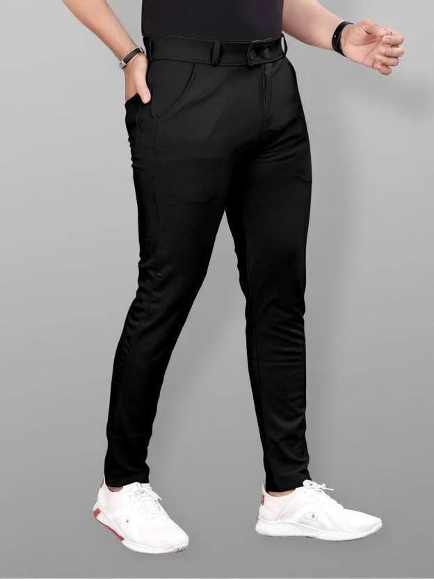 METRONAUT METRONAUT Regular Fit Men Black Trousers - Flipkart Deal